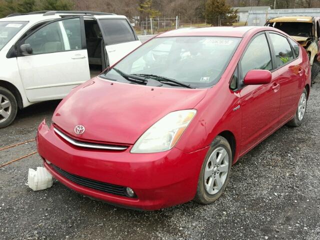 JTDKB20U463147818 - 2006 TOYOTA PRIUS RED photo 2