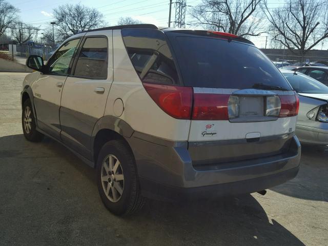 3G5DA03E02S570041 - 2002 BUICK RENDEZVOUS TWO TONE photo 3