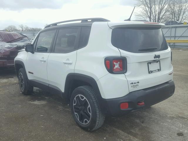 ZACCJBCT0FPB57014 - 2015 JEEP RENEGADE T SILVER photo 3