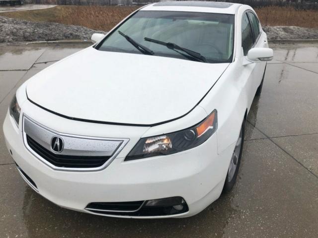 19UUA8F55DA010945 - 2013 ACURA TL TECH WHITE photo 2