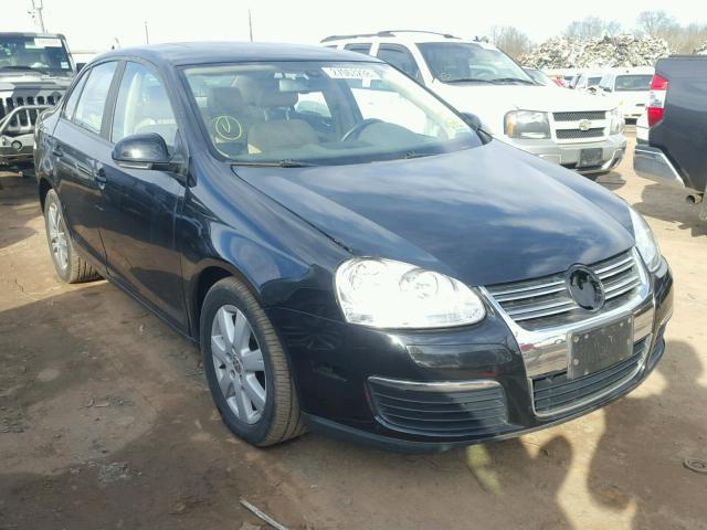 3VWSF71K75M611399 - 2005 VOLKSWAGEN NEW JETTA BLACK photo 1