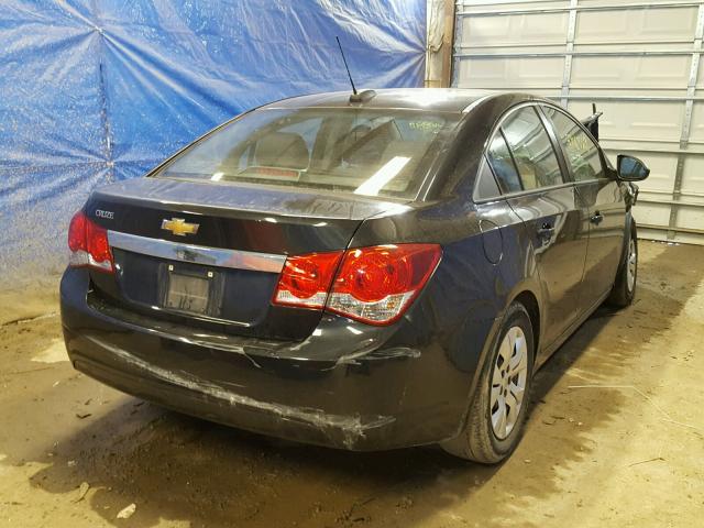 1G1PA5SGXF7152069 - 2015 CHEVROLET CRUZE LS BLACK photo 4