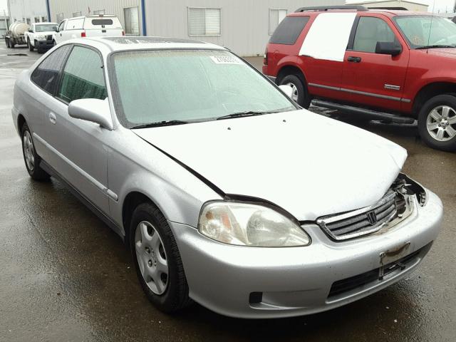 1HGEJ8241YL071009 - 2000 HONDA CIVIC EX Արծաթագույն լուսանկար 1