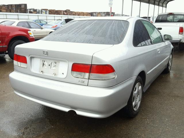 1HGEJ8241YL071009 - 2000 HONDA CIVIC EX Արծաթագույն լուսանկար 4