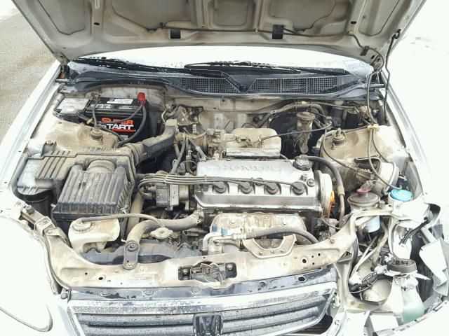 1HGEJ8241YL071009 - 2000 HONDA CIVIC EX Արծաթագույն լուսանկար 7