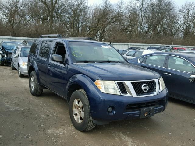 5N1AR18B48C629269 - 2008 NISSAN PATHFINDER BLUE photo 1