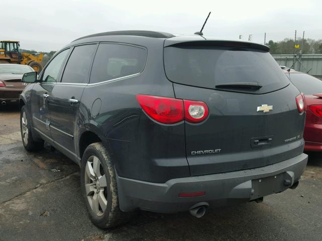 1GNER33D29S136800 - 2009 CHEVROLET TRAVERSE L BLACK photo 3