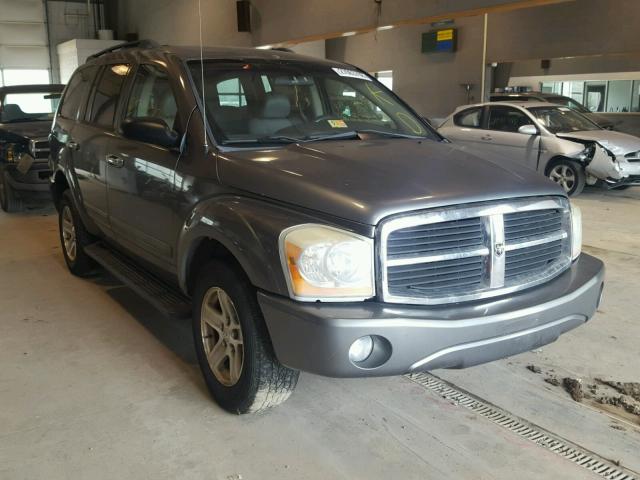 1D4HD48N95F566261 - 2005 DODGE DURANGO SL GRAY photo 1