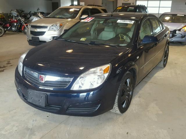 1G8ZS57N67F187715 - 2007 SATURN AURA XE BLUE photo 2