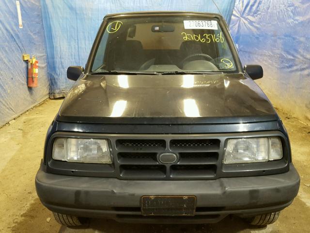 2CNBJ1860W6909937 - 1998 CHEVROLET TRACKER BLACK photo 9