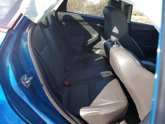 1FADP3F2XFL365239 - 2015 FORD FOCUS SE BLUE photo 6