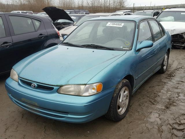 1NXBR12E7XZ239167 - 1999 TOYOTA COROLLA VE TEAL photo 2