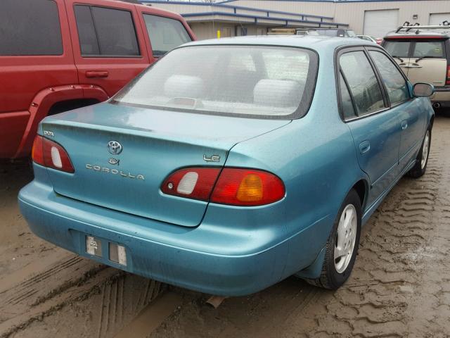 1NXBR12E7XZ239167 - 1999 TOYOTA COROLLA VE TEAL photo 4