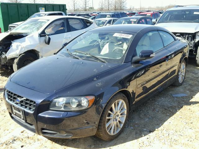 YV1MC67259J070341 - 2009 VOLVO C70 T5 BLACK photo 2