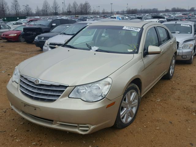 1C3CC5FV8AN109626 - 2010 CHRYSLER SEBRING LI BEIGE photo 2