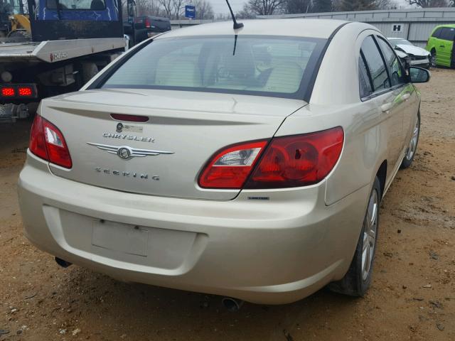 1C3CC5FV8AN109626 - 2010 CHRYSLER SEBRING LI BEIGE photo 4