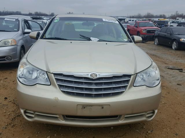 1C3CC5FV8AN109626 - 2010 CHRYSLER SEBRING LI BEIGE photo 9