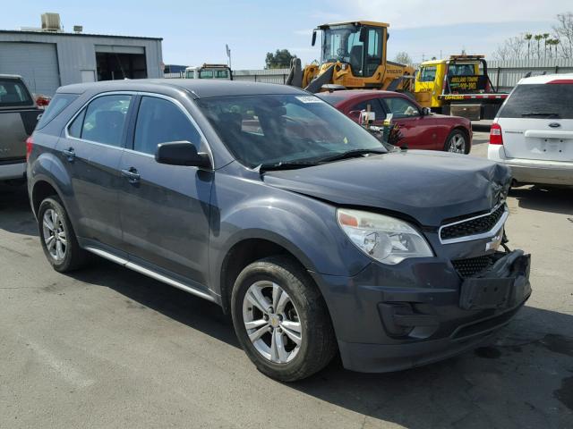 2GNALBEC4B1254660 - 2011 CHEVROLET EQUINOX LS GRAY photo 1