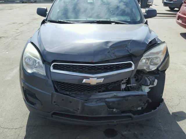 2GNALBEC4B1254660 - 2011 CHEVROLET EQUINOX LS GRAY photo 9