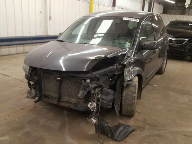 5N1BV28U98N123075 - 2008 NISSAN QUEST S GRAY photo 2