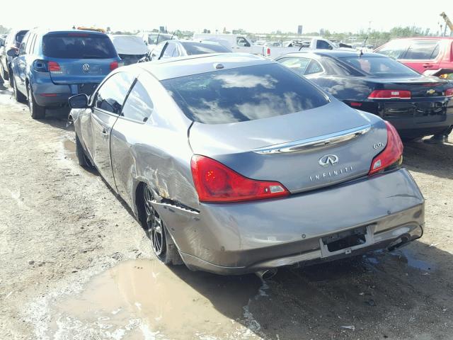 JN1CV6EL2CM471412 - 2012 INFINITI G37 GRAY photo 3