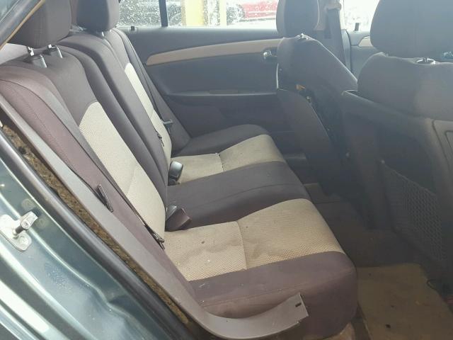 1G1ZG57B694223391 - 2009 CHEVROLET MALIBU LS 绿色 照片 6