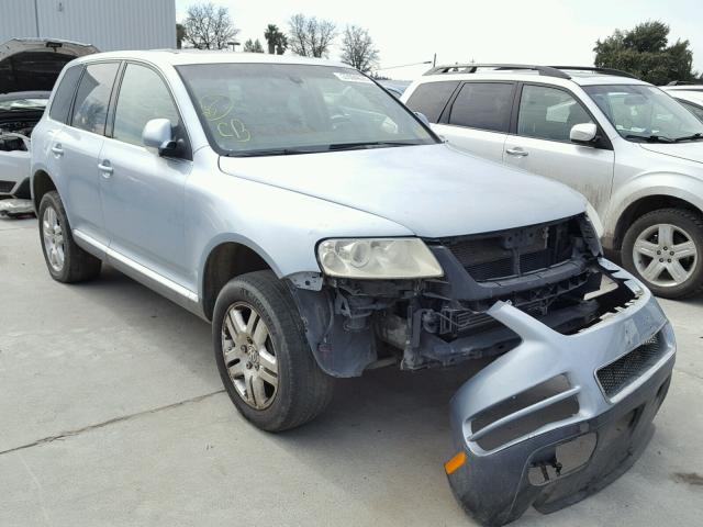 WVGCM77L14D074838 - 2004 VOLKSWAGEN TOUAREG 4. SILVER photo 1
