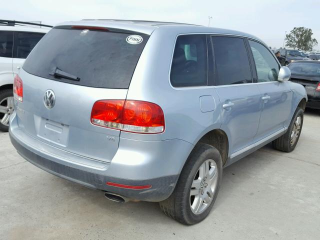 WVGCM77L14D074838 - 2004 VOLKSWAGEN TOUAREG 4. SILVER photo 4