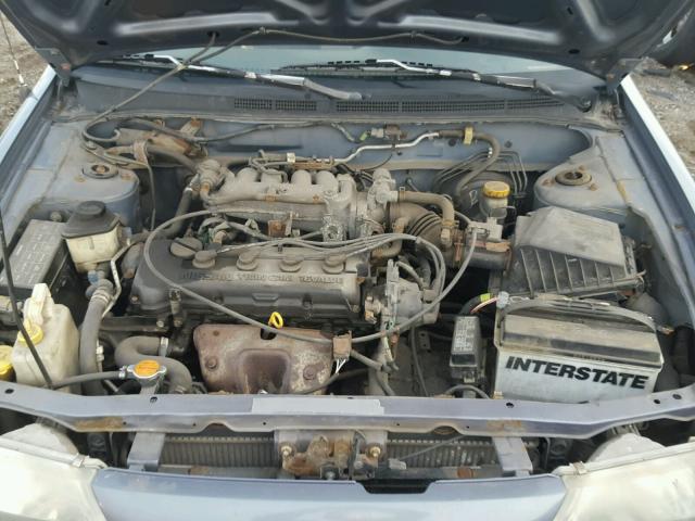 1N4AB41D8XC720314 - 1999 NISSAN SENTRA BAS BLUE photo 7