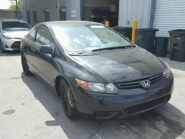 2HGFG12807H568576 - 2007 HONDA CIVIC EX BLACK photo 1