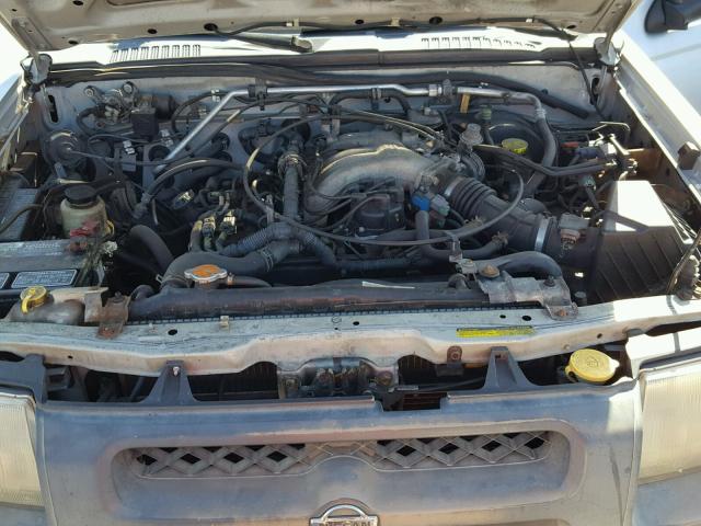 5N1ED28Y7YC528883 - 2000 NISSAN XTERRA XE SILVER photo 7