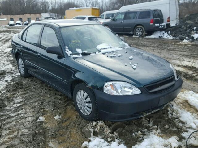 2HGEJ661XYH565418 - 2000 HONDA CIVIC BASE GREEN photo 1