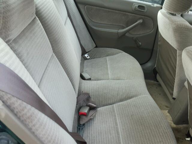 2HGEJ661XYH565418 - 2000 HONDA CIVIC BASE GREEN photo 6