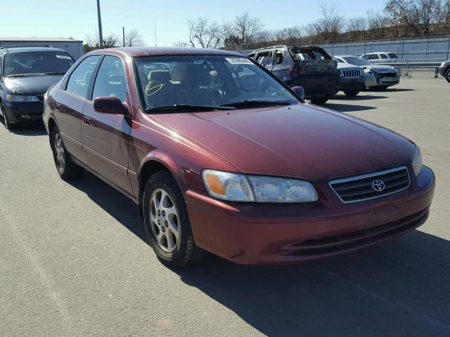 4T1BF22K71U128372 - 2001 TOYOTA CAMRY LE RED photo 1