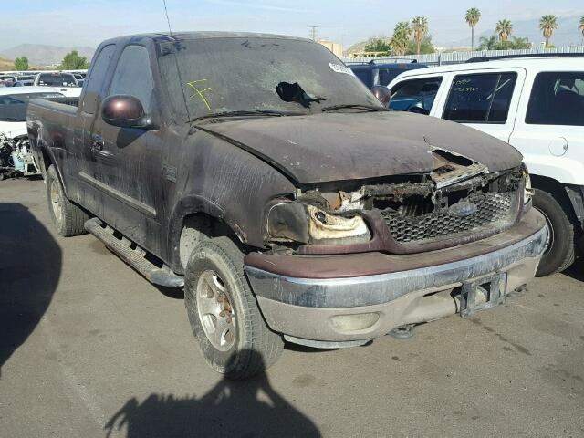 1FTRX18L71NA10116 - 2001 FORD F150 Бордовый фото 1