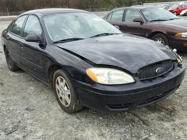 1FAFP53U76A233674 - 2006 FORD TAURUS SE BLACK photo 1