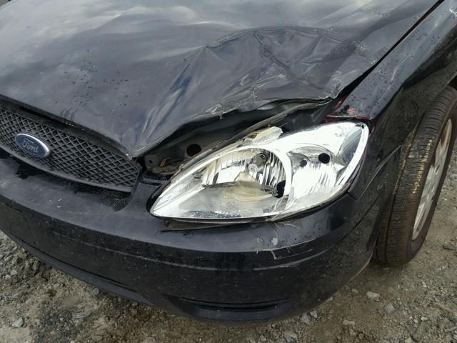 1FAFP53U76A233674 - 2006 FORD TAURUS SE BLACK photo 9