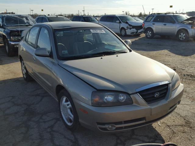 KMHDN46D75U030290 - 2005 HYUNDAI ELANTRA GL TAN photo 1