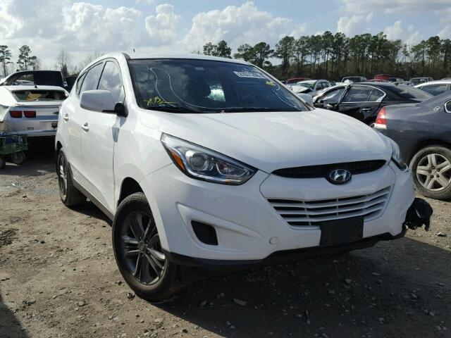 KM8JT3AF9FU025220 - 2015 HYUNDAI TUCSON GLS WHITE photo 1