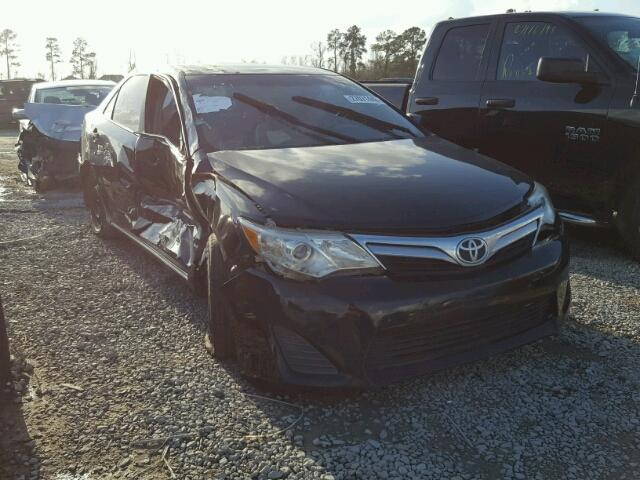 4T1BF1FK5CU075033 - 2012 TOYOTA CAMRY BASE BLACK photo 1