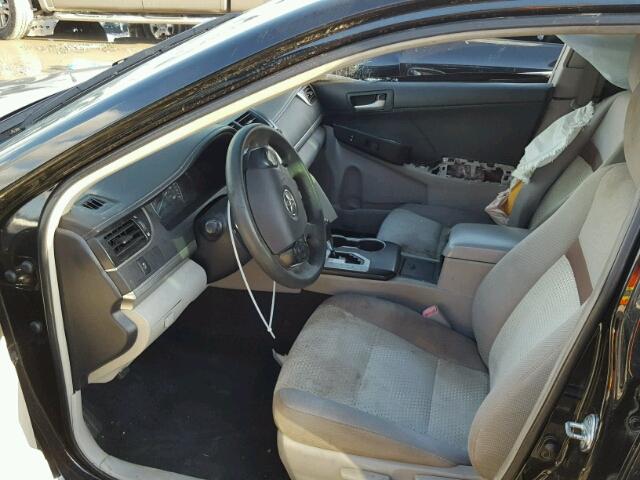 4T1BF1FK5CU075033 - 2012 TOYOTA CAMRY BASE BLACK photo 5