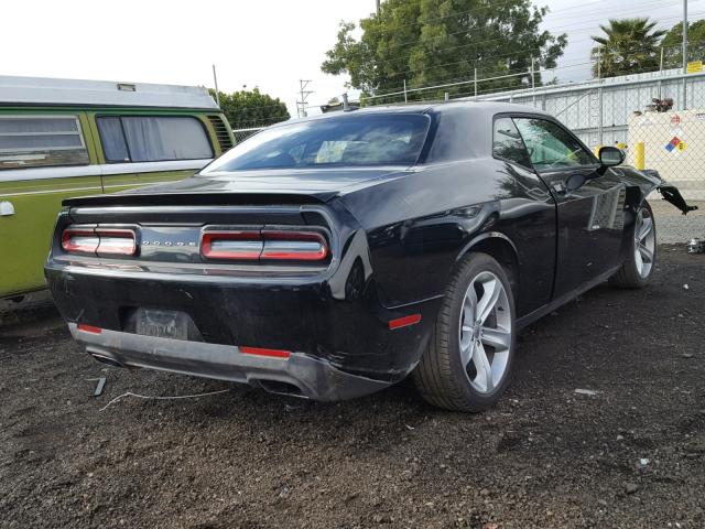 2C3CDZBT3HH635822 - 2017 DODGE CHALLENGER BLACK photo 4