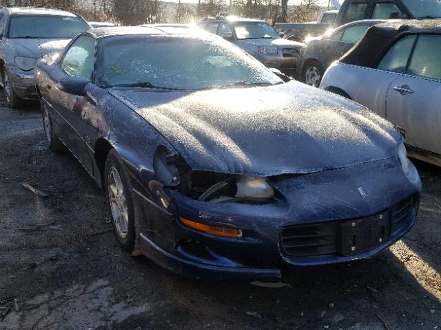 2G1FP22K512125925 - 2001 CHEVROLET CAMARO BLUE photo 1