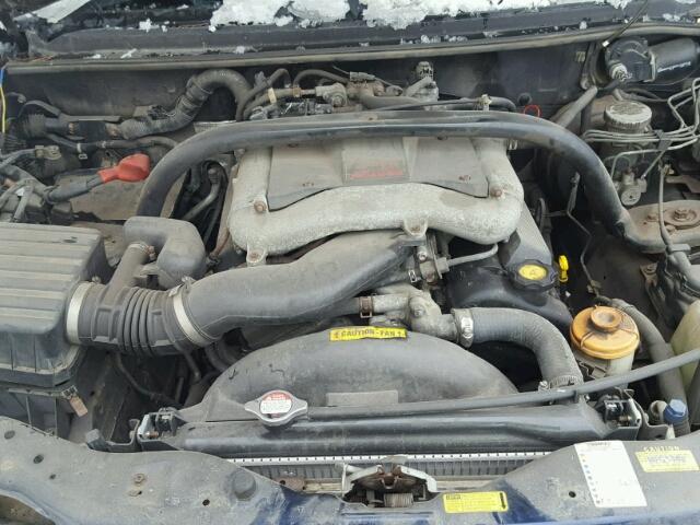 2CNBJ634116931599 - 2001 CHEVROLET TRACKER LT BLUE photo 7