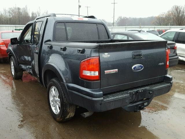 1FMEU5BE6AUF07913 - 2010 FORD EXPLORER S GRAY photo 3