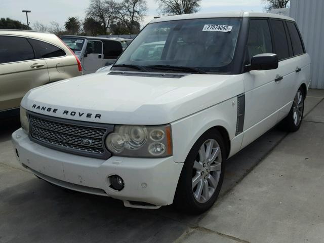 SALMF13486A232538 - 2006 LAND ROVER RANGE ROVE WHITE photo 2