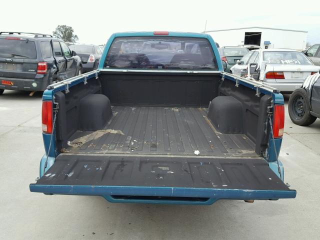 1GCCS1445SK107238 - 1995 CHEVROLET S TRUCK S1 TEAL photo 6