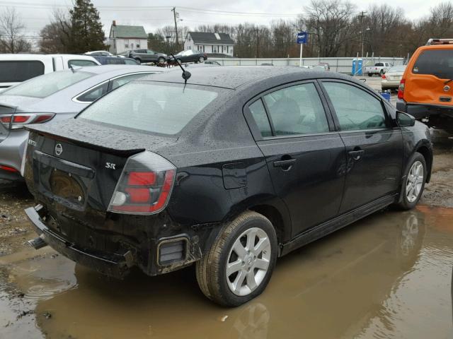 3N1AB6AP9CL722154 - 2012 NISSAN SENTRA 2.0 BLACK photo 4