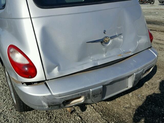 3A8FY48B08T101529 - 2008 CHRYSLER PT CRUISER GRAY photo 9