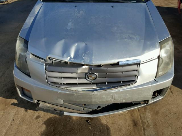 1G6DM577540118205 - 2004 CADILLAC CTS SILVER photo 9